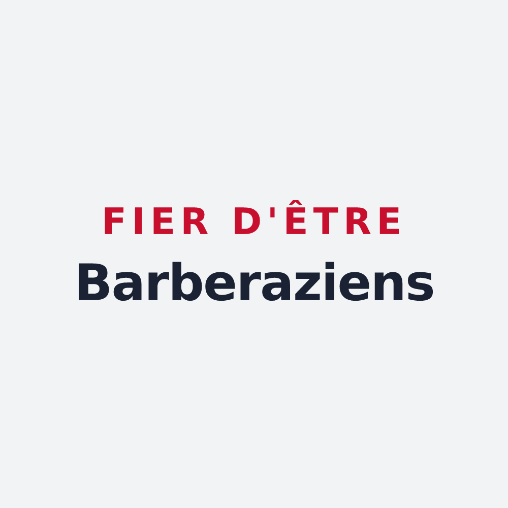 Poster « Fier d'être Barberaziens » — design pour Barberaz