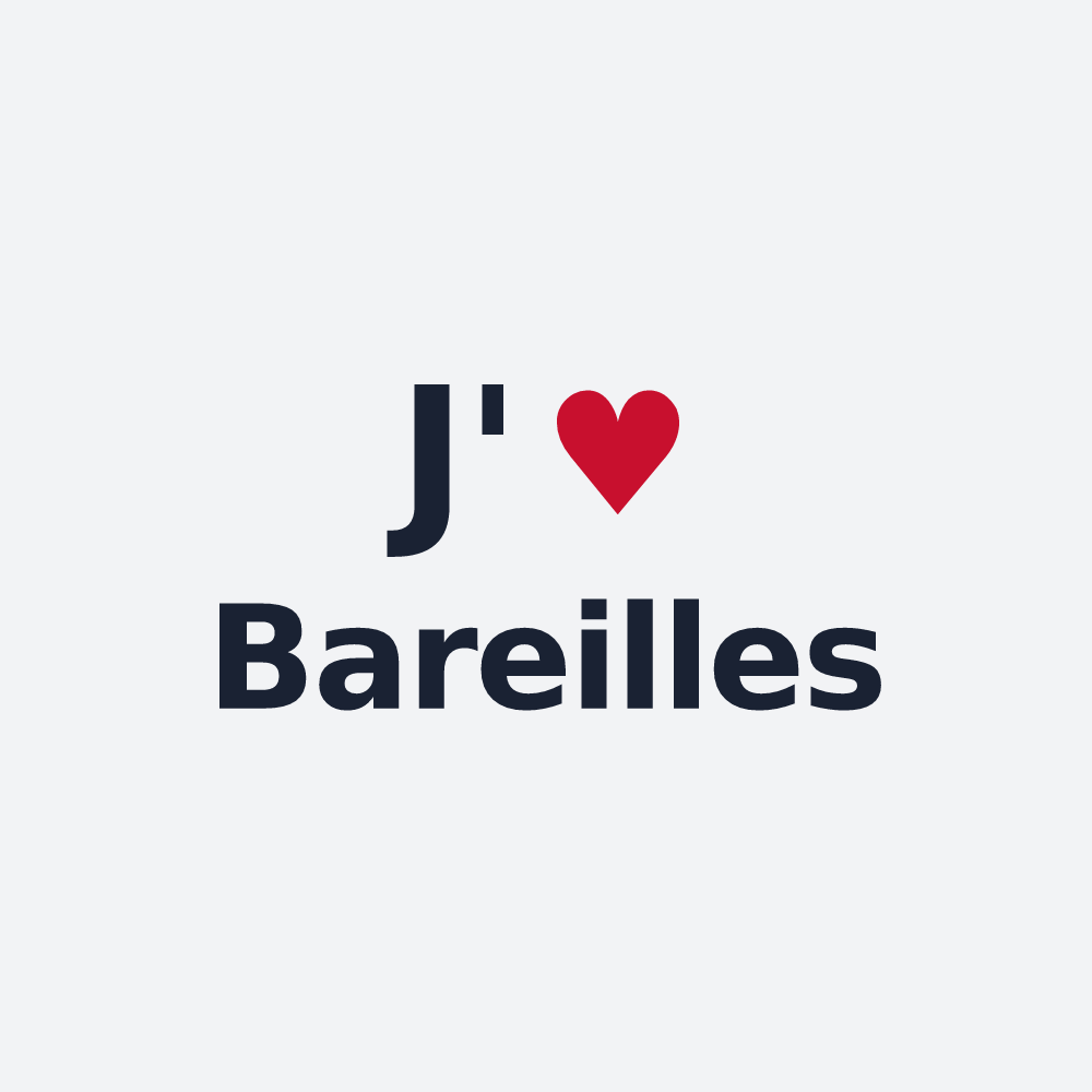 Poster personnalisé Bareilles — design J'aime Bareilles