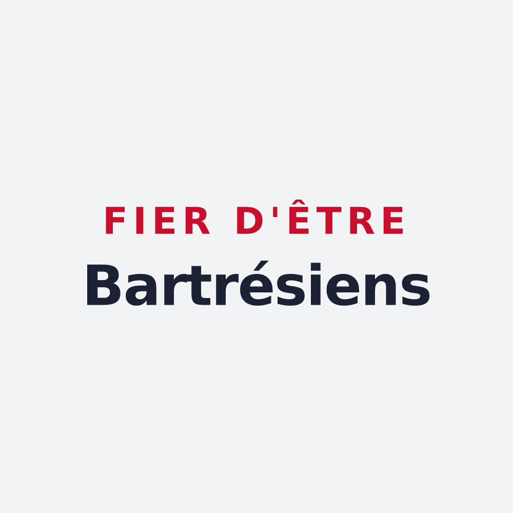 Poster « Fier d'être Bartrésiens » — design pour Bartrès