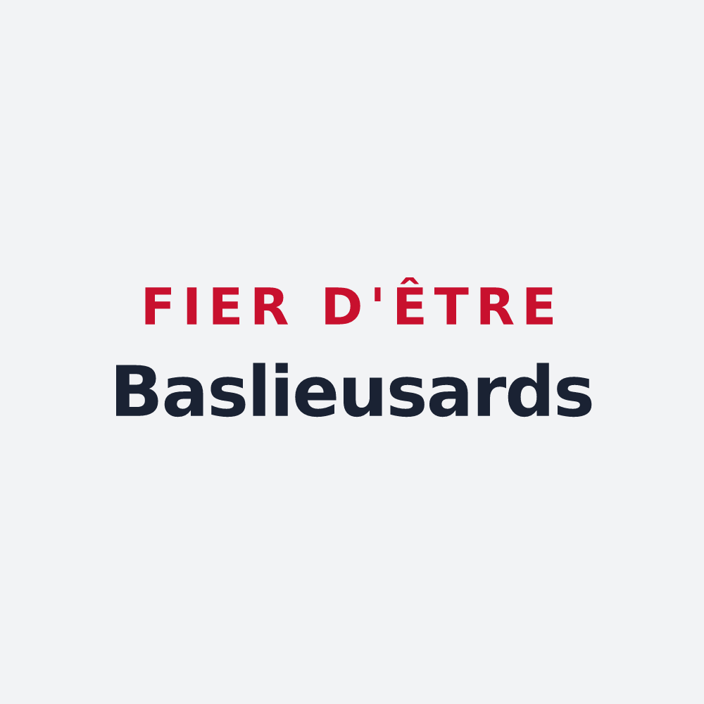 Poster « Fier d'être Baslieusards » — design pour Bas-Lieu