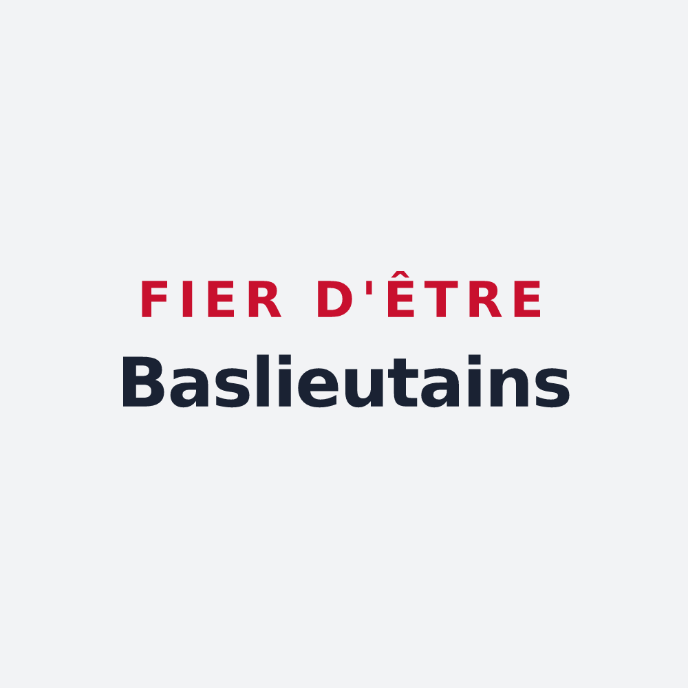 Poster « Fier d'être Baslieutains » — design pour Baslieux-sous-Châtillon