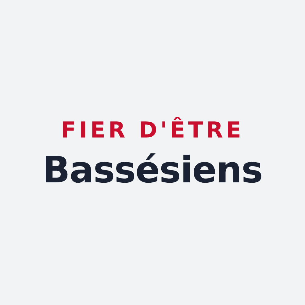Poster « Fier d'être Bassésiens » — design pour Basses