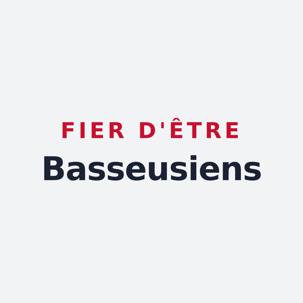 Poster « Fier d'être Basseusiens » — design pour Basseux