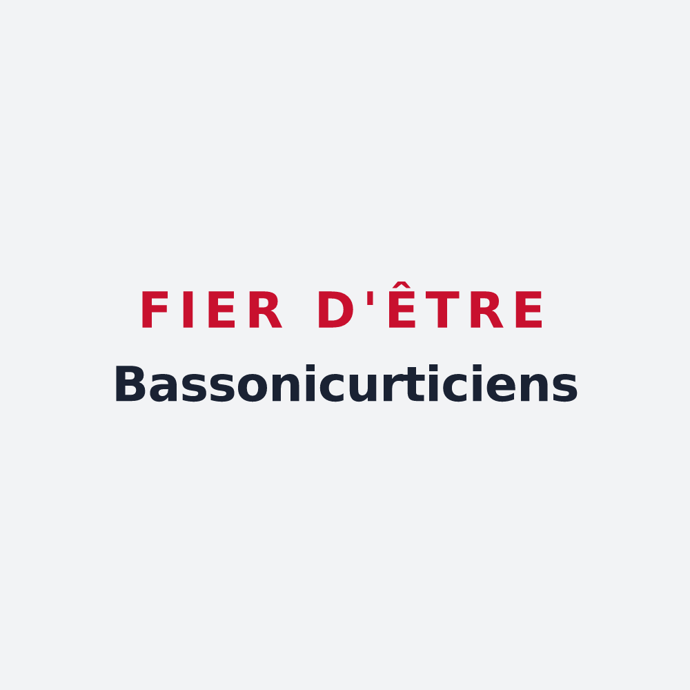 Poster « Fier d'être Bassonicurticiens » — design pour Bassoncourt