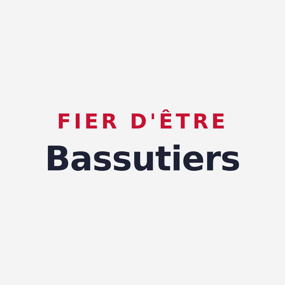Poster « Fier d'être Bassutiers » — design pour Bassu