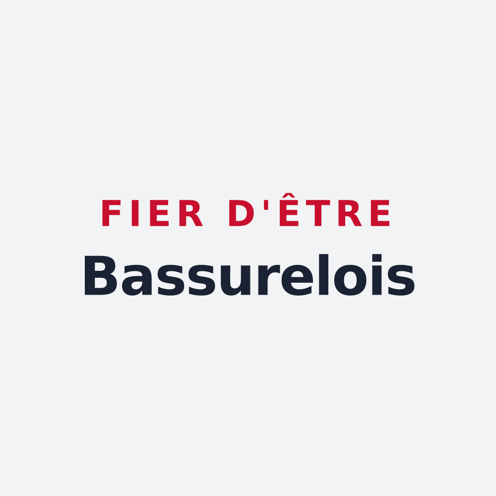 Poster « Fier d'être Bassurelois » — design pour Bassurels