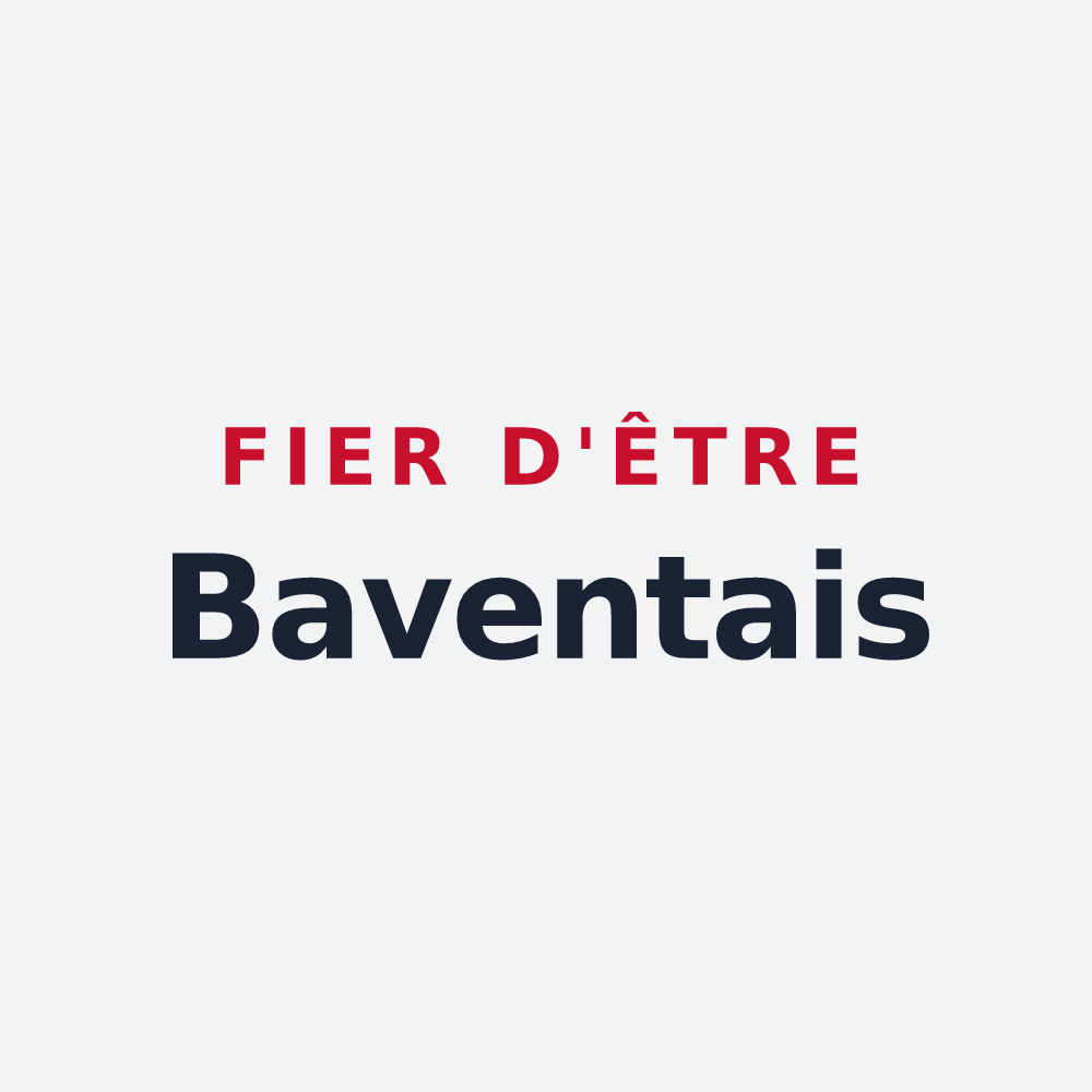 Poster « Fier d'être Baventais » — design pour Bavent
