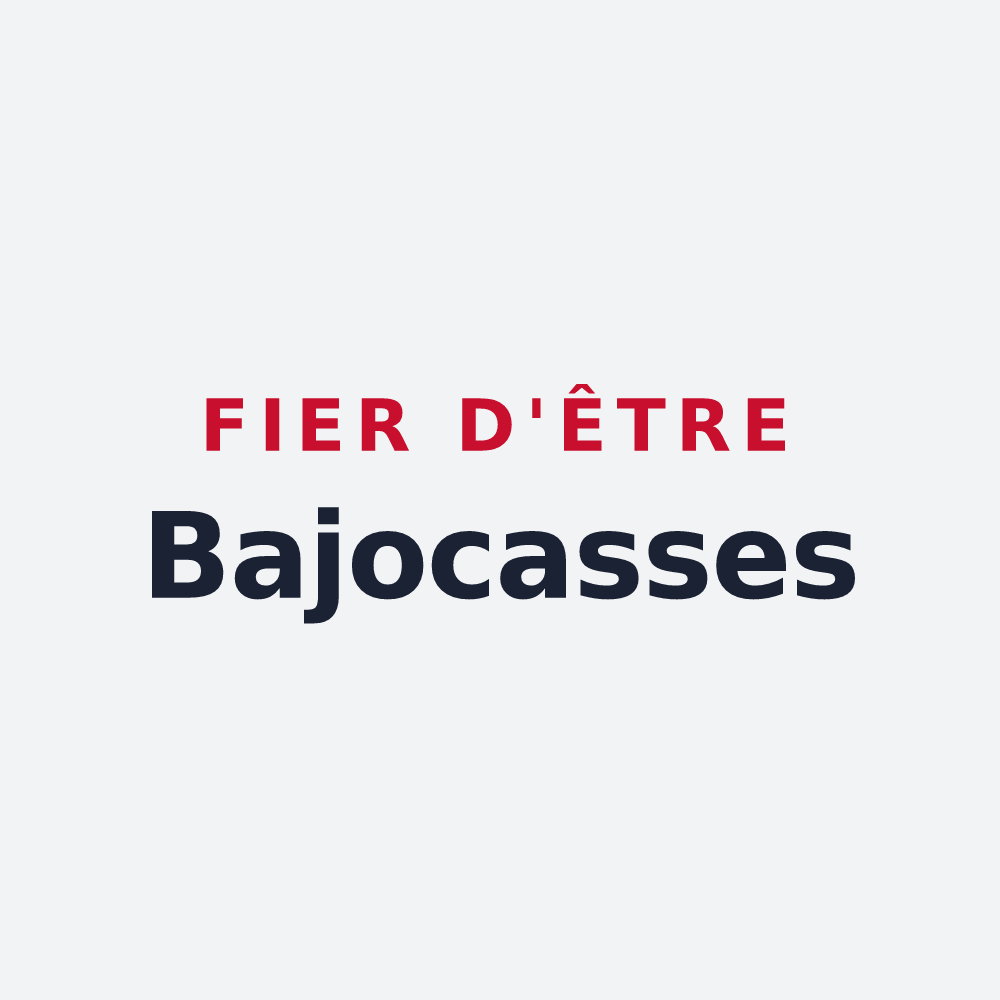 Poster « Fier d'être Bajocasses » — design pour Bayeux