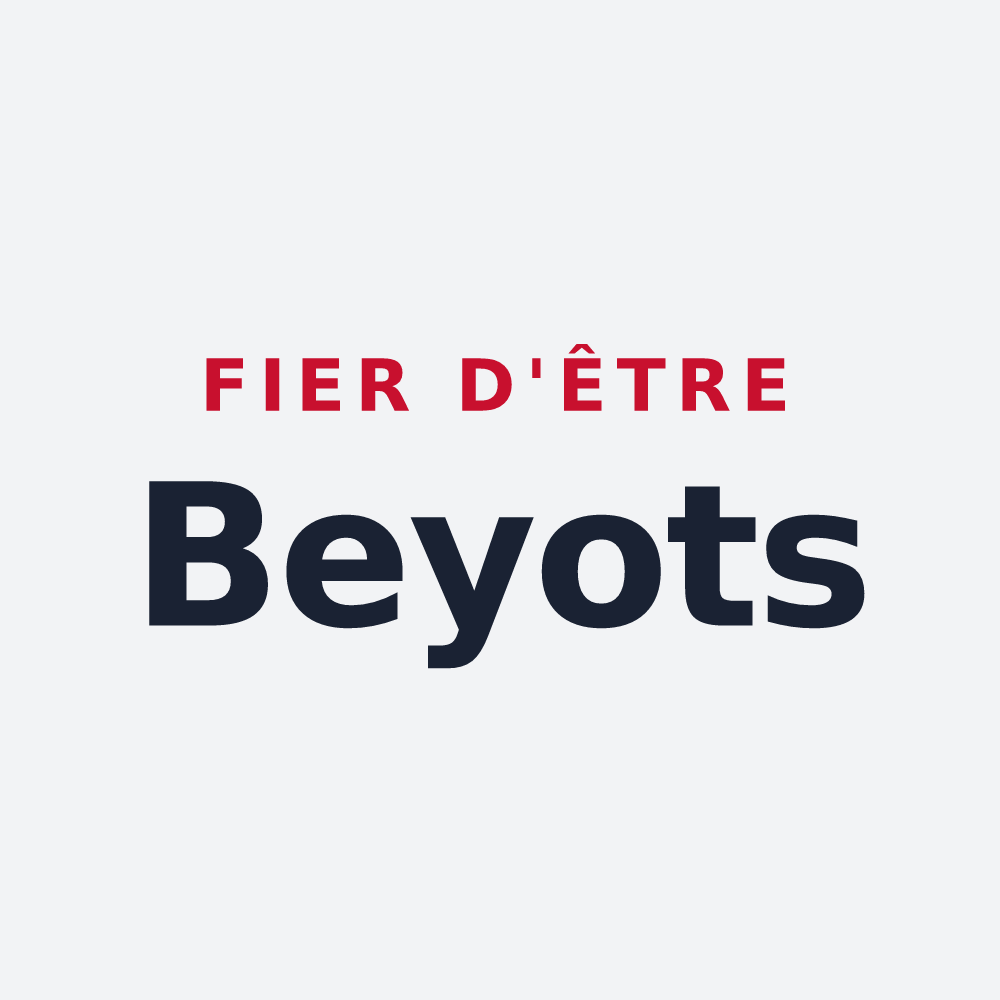 Poster « Fier d'être Beyots » — design pour Beaulieu
