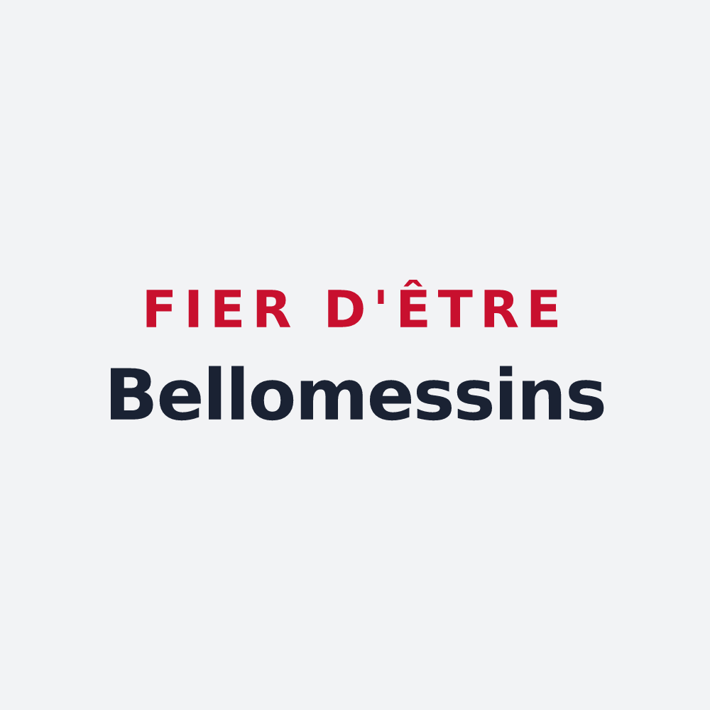 Poster « Fier d'être Bellomessins » — design pour Beaumetz-lès-Aire