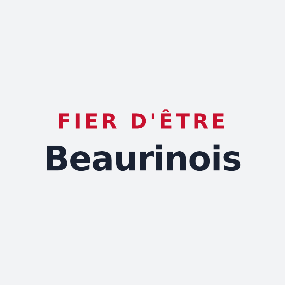 Poster « Fier d'être Beaurinois » — design pour Beaurains