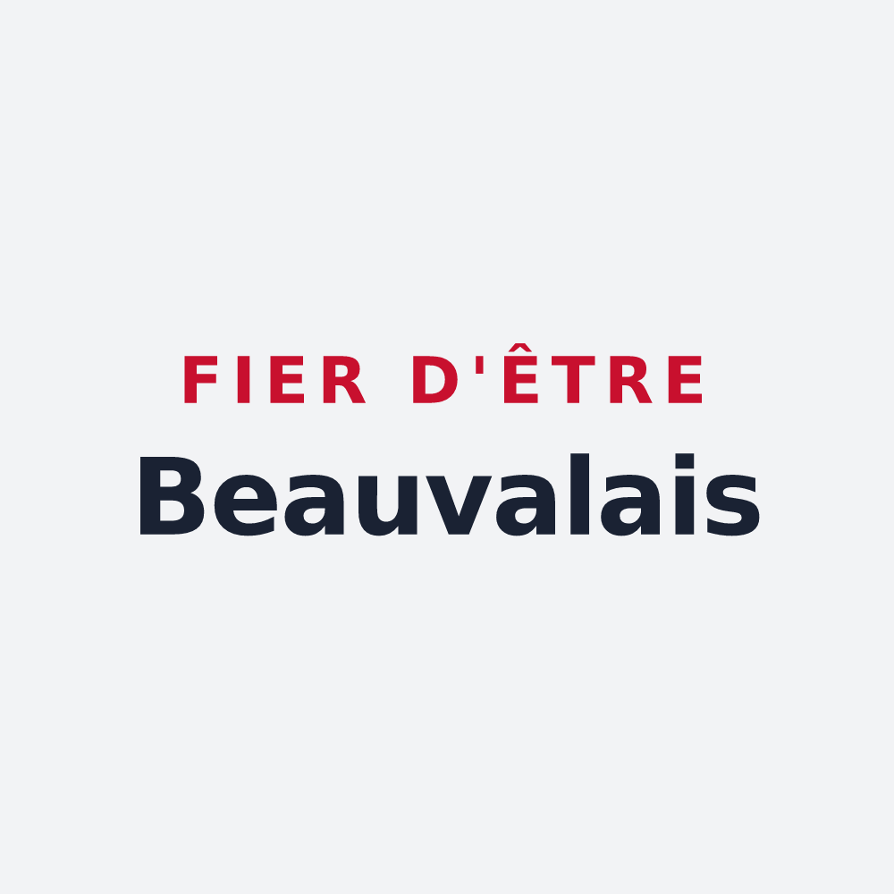 Poster « Fier d'être Beauvalais » — design pour Beauval-en-Caux