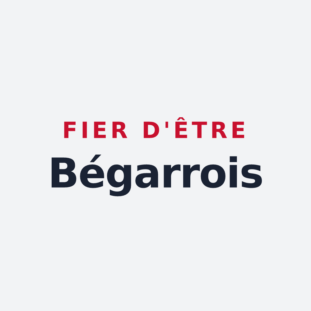 Poster « Fier d'être Bégarrois » — design pour Bégard