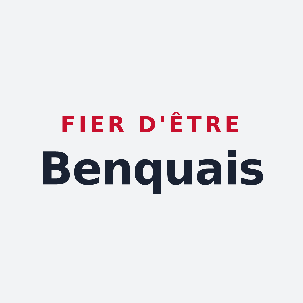 Poster « Fier d'être Benquais » — design pour Benque-Dessous-et-Dessus
