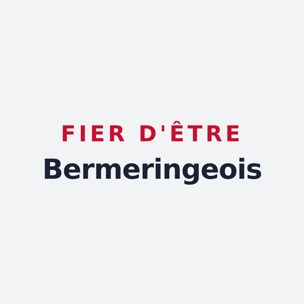 Poster « Fier d'être Bermeringeois » — design pour Bermering