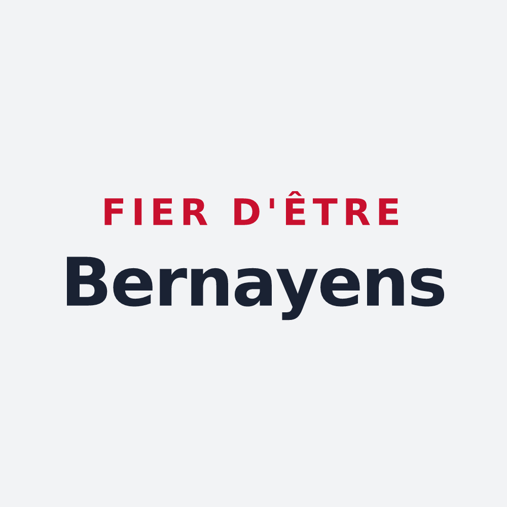Poster « Fier d'être Bernayens » — design pour Bernay-en-Ponthieu
