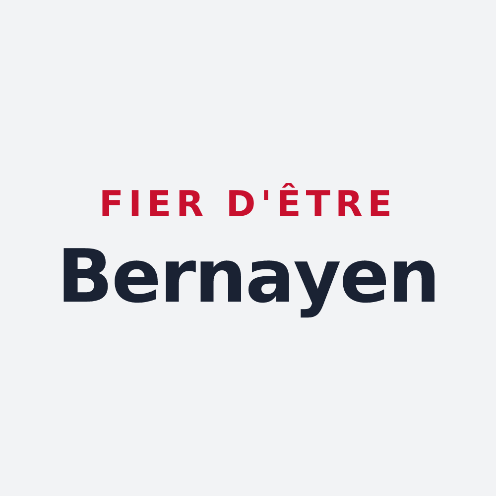 Poster « Fier d'être Bernayen » — design pour Bernay