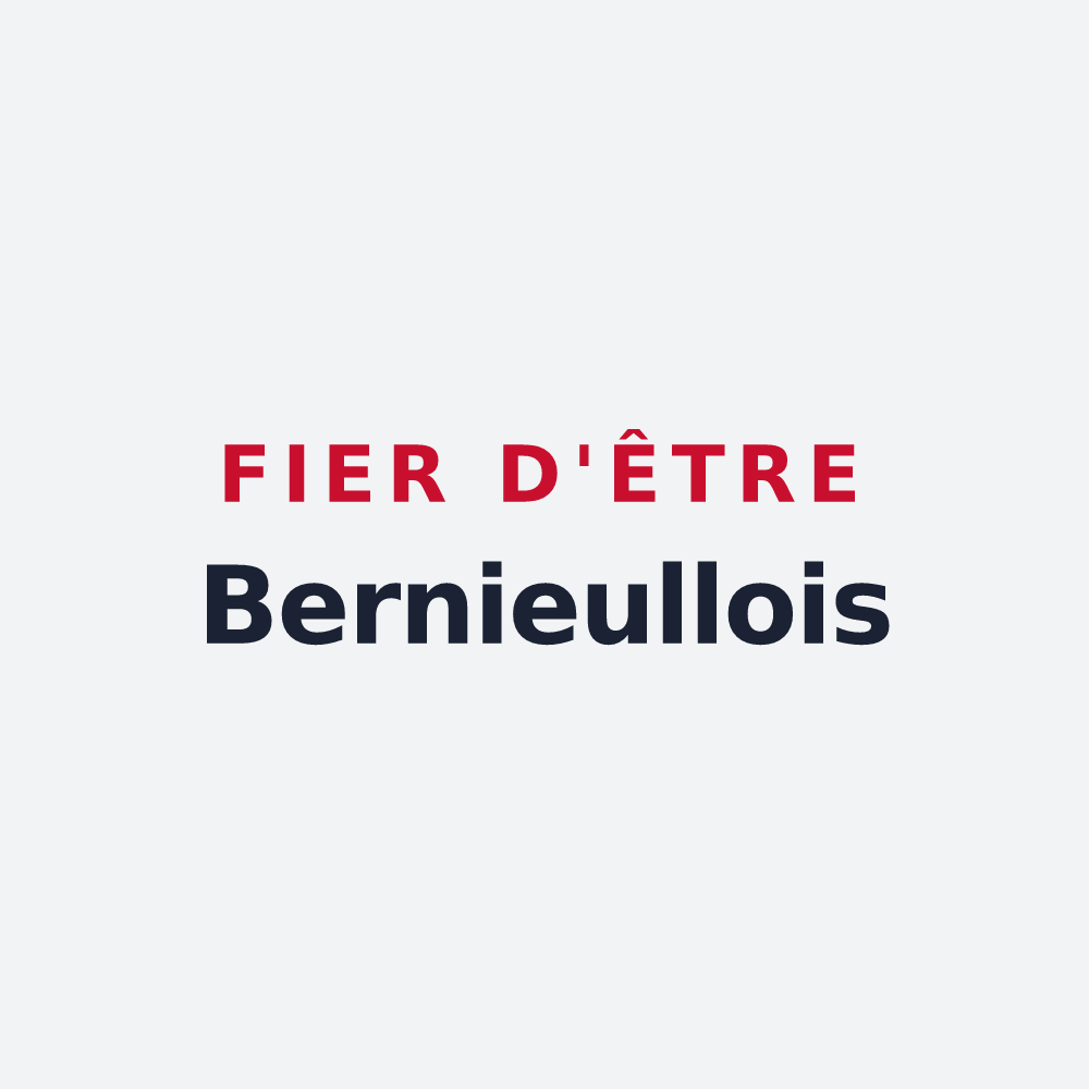 Poster « Fier d'être Bernieullois » — design pour Bernieulles