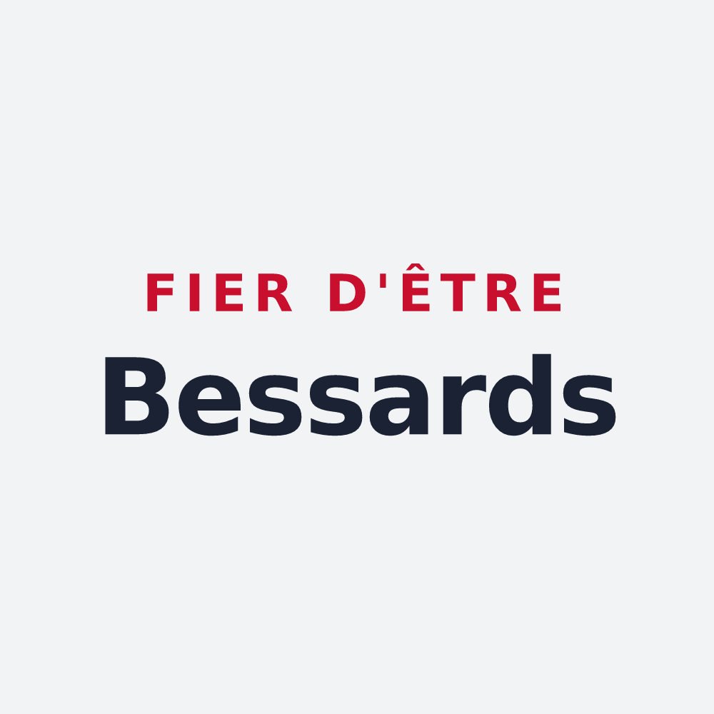 Poster « Fier d'être Bessards » — design pour Besse-et-Saint-Anastaise