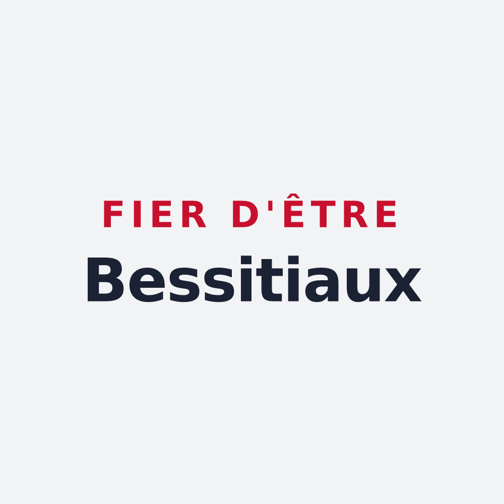 Poster « Fier d'être Bessitiaux » — design pour Bessy