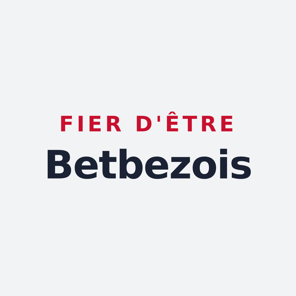 Poster « Fier d'être Betbezois » — design pour Betbèze