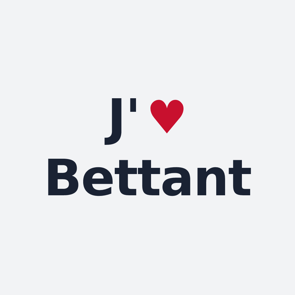 Poster personnalisé Bettant — design J'aime Bettant