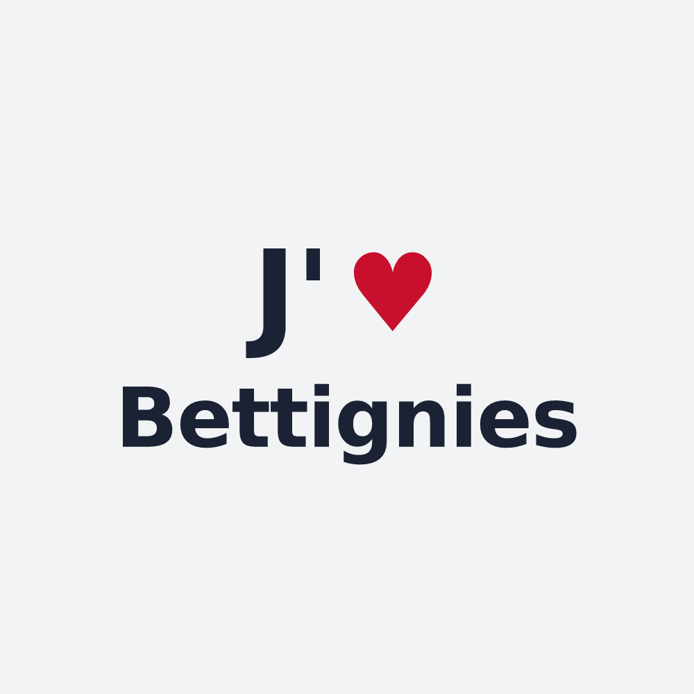 Poster personnalisé Bettignies — design J'aime Bettignies