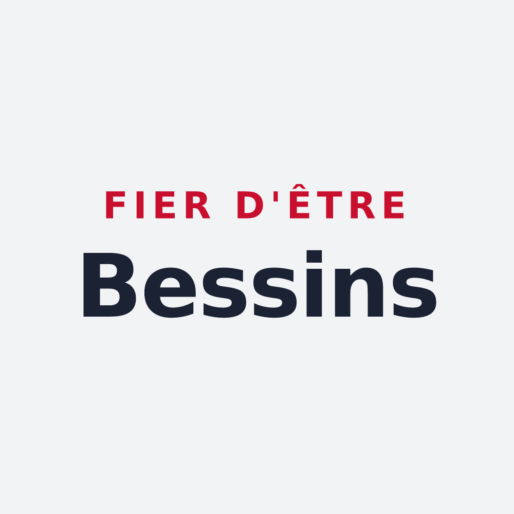 Poster « Fier d'être Bessins » — design pour Betz