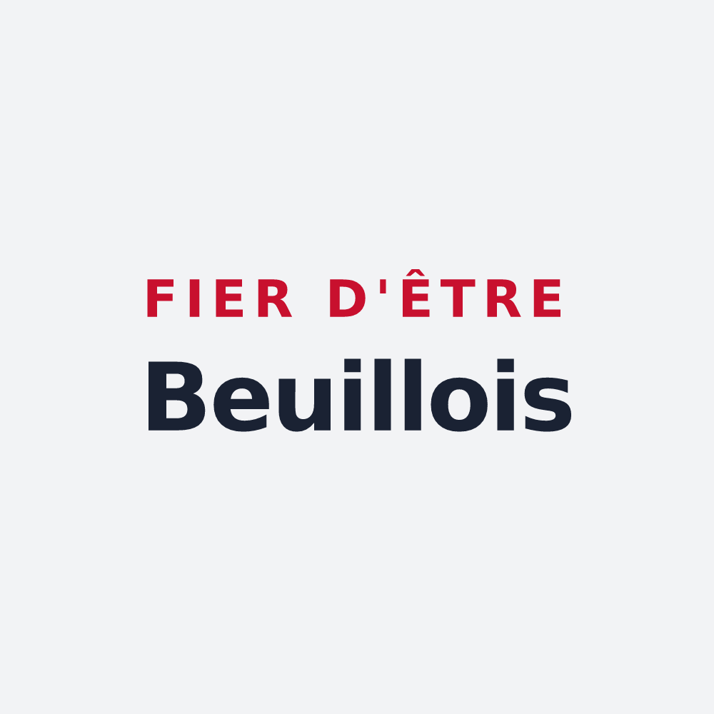 Poster « Fier d'être Beuillois » — design pour Beuil