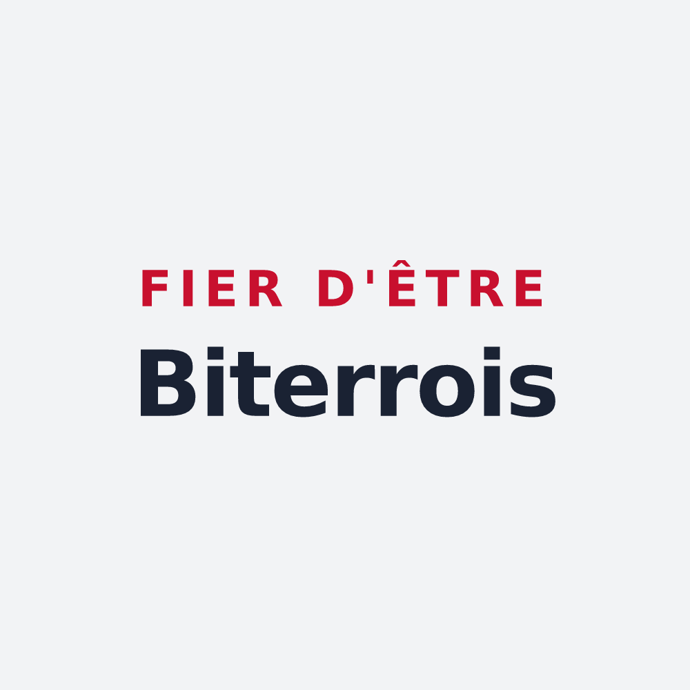 Poster « Fier d'être Biterrois » — design pour Béziers