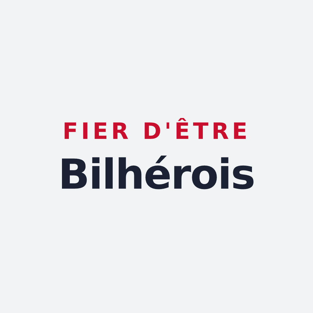 Poster « Fier d'être Bilhérois » — design pour Bilhères