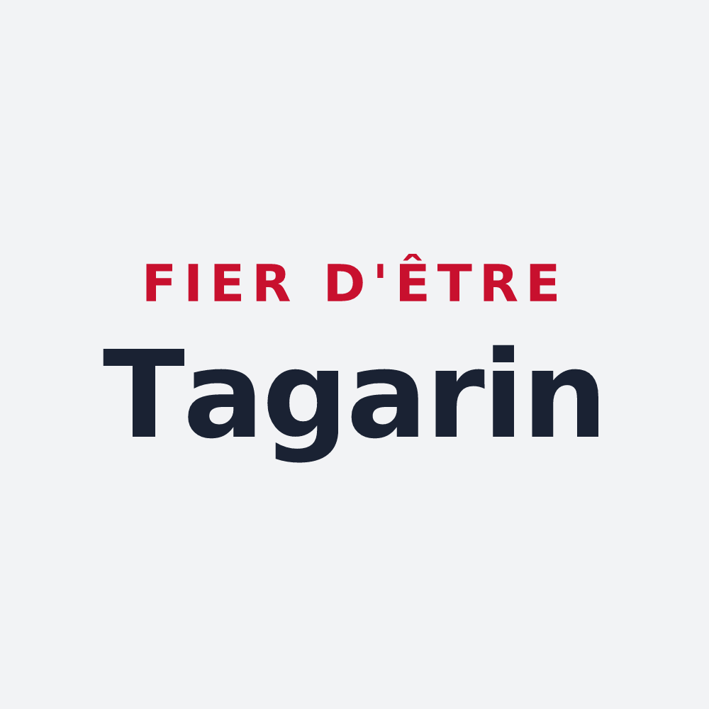 Poster « Fier d'être Tagarin » — design pour Binic-Étables-sur-Mer