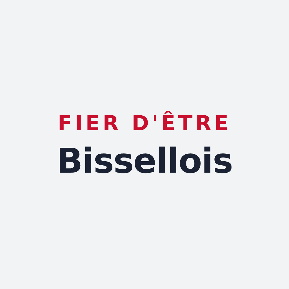 Poster « Fier d'être Bissellois » — design pour Bissy-sous-Uxelles