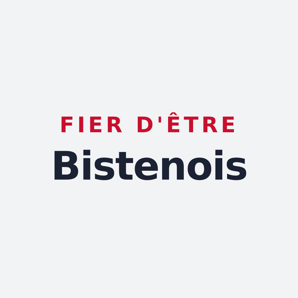 Poster « Fier d'être Bistenois » — design pour Bisten-en-Lorraine