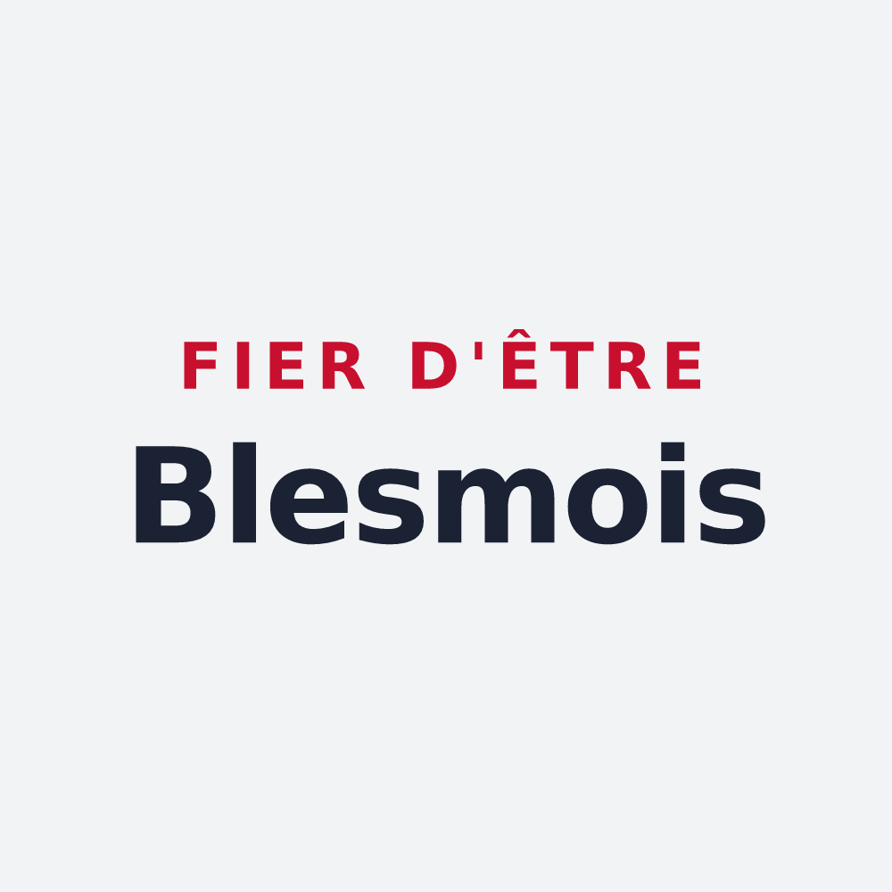 Poster « Fier d'être Blesmois » — design pour Blesmes