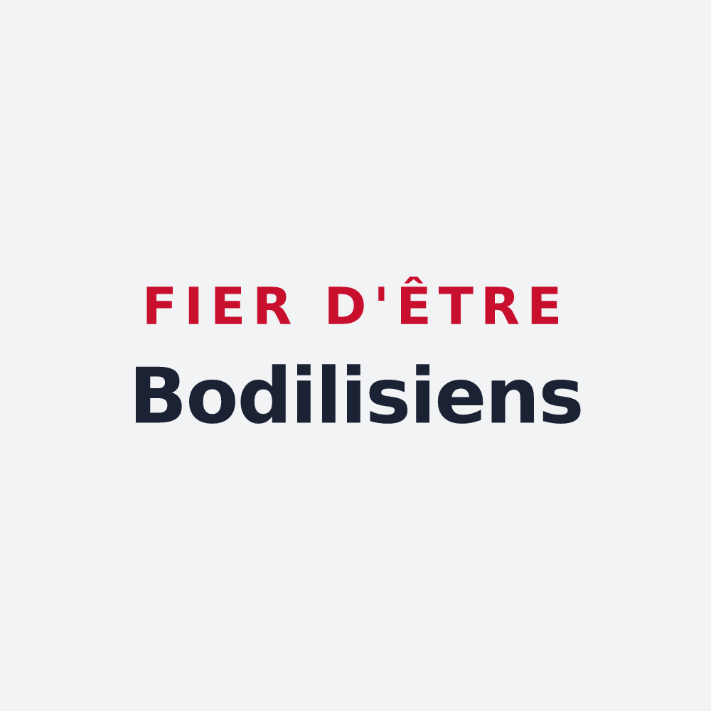 Poster « Fier d'être Bodilisiens » — design pour Bodilis