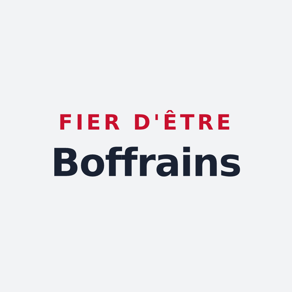 Poster « Fier d'être Boffrains » — design pour Boffres