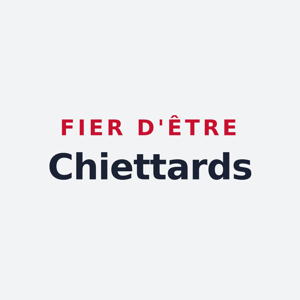Poster « Fier d'être Chiettards » — design pour Bonlieu