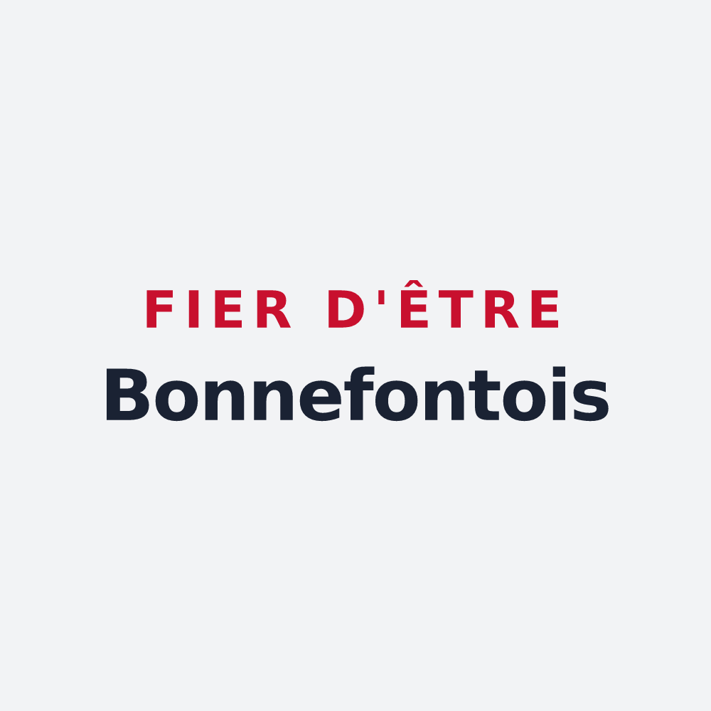 Poster « Fier d'être Bonnefontois » — design pour Bonnefont
