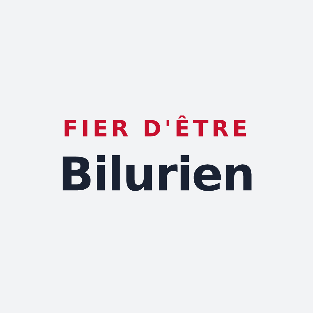 Poster « Fier d'être Bilurien » — design pour Bouloire