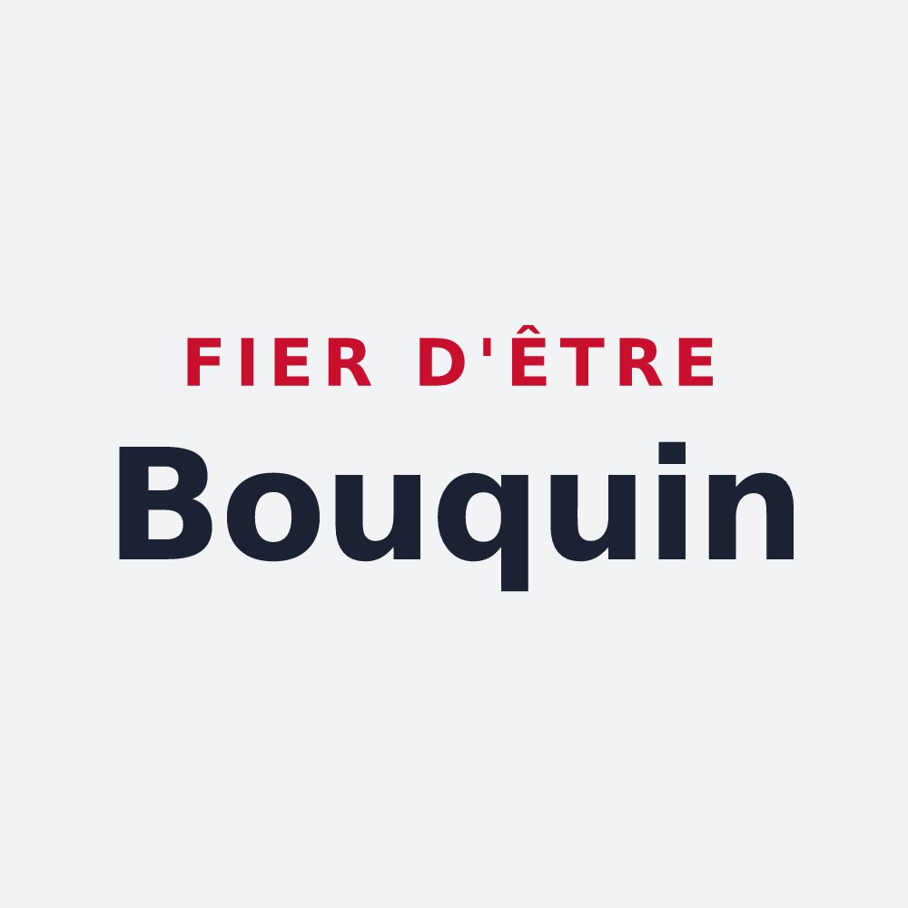 Poster « Fier d'être Bouquin » — design pour Boult-sur-Suippe