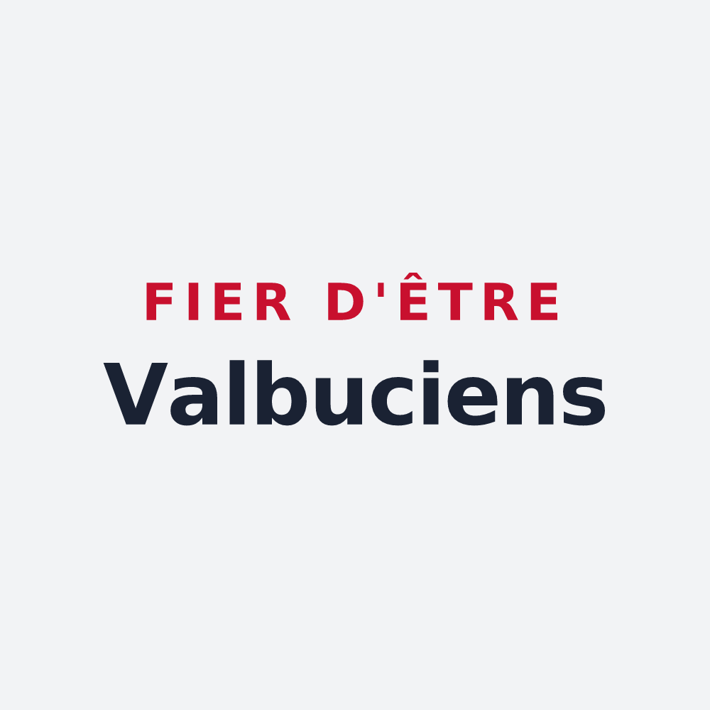 Poster « Fier d'être Valbuciens » — design pour Bouqueval