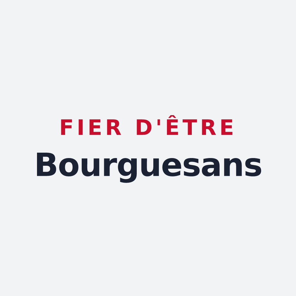 Poster « Fier d'être Bourguesans » — design pour Bourg-Saint-Andéol