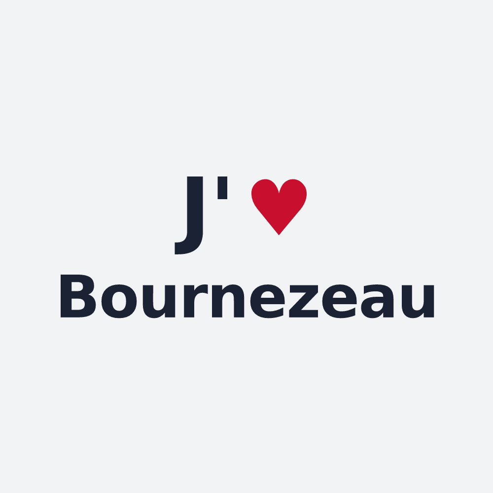 Poster personnalisé Bournezeau — design J'aime Bournezeau