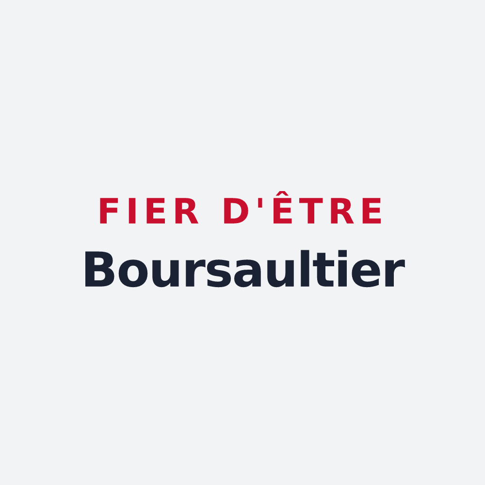 Poster « Fier d'être Boursaultier » — design pour Boursault