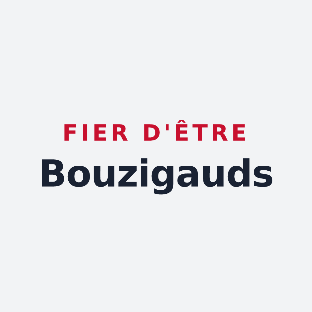 Poster « Fier d'être Bouzigauds » — design pour Bouzigues