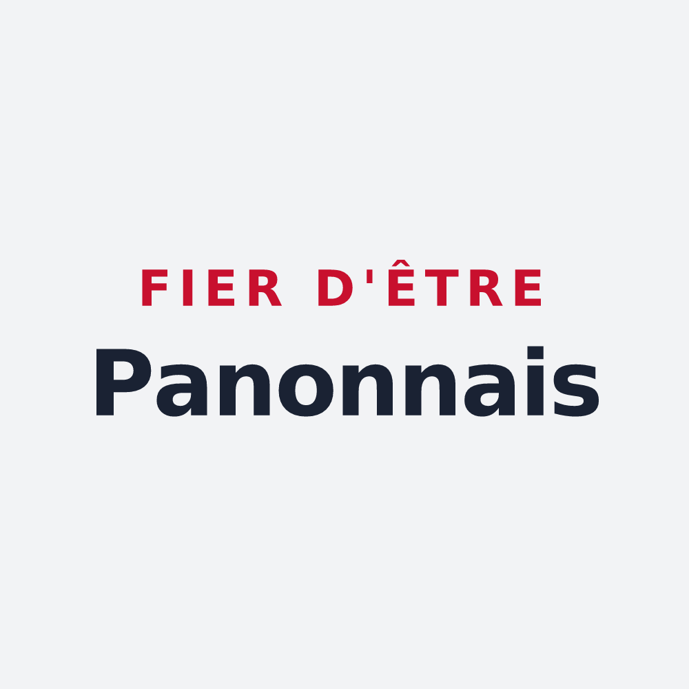 Poster « Fier d'être Panonnais » — design pour Bras-Panon