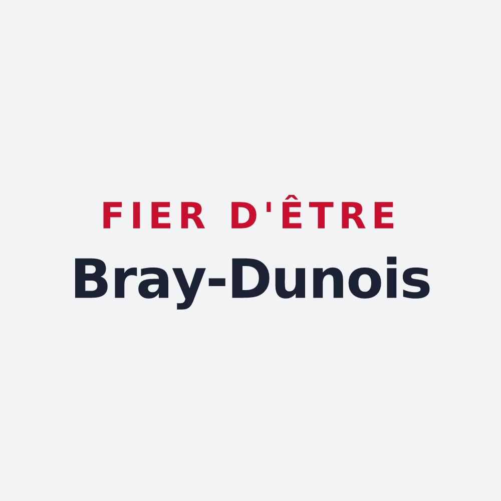 Poster « Fier d'être Bray-Dunois » — design pour Bray-Dunes