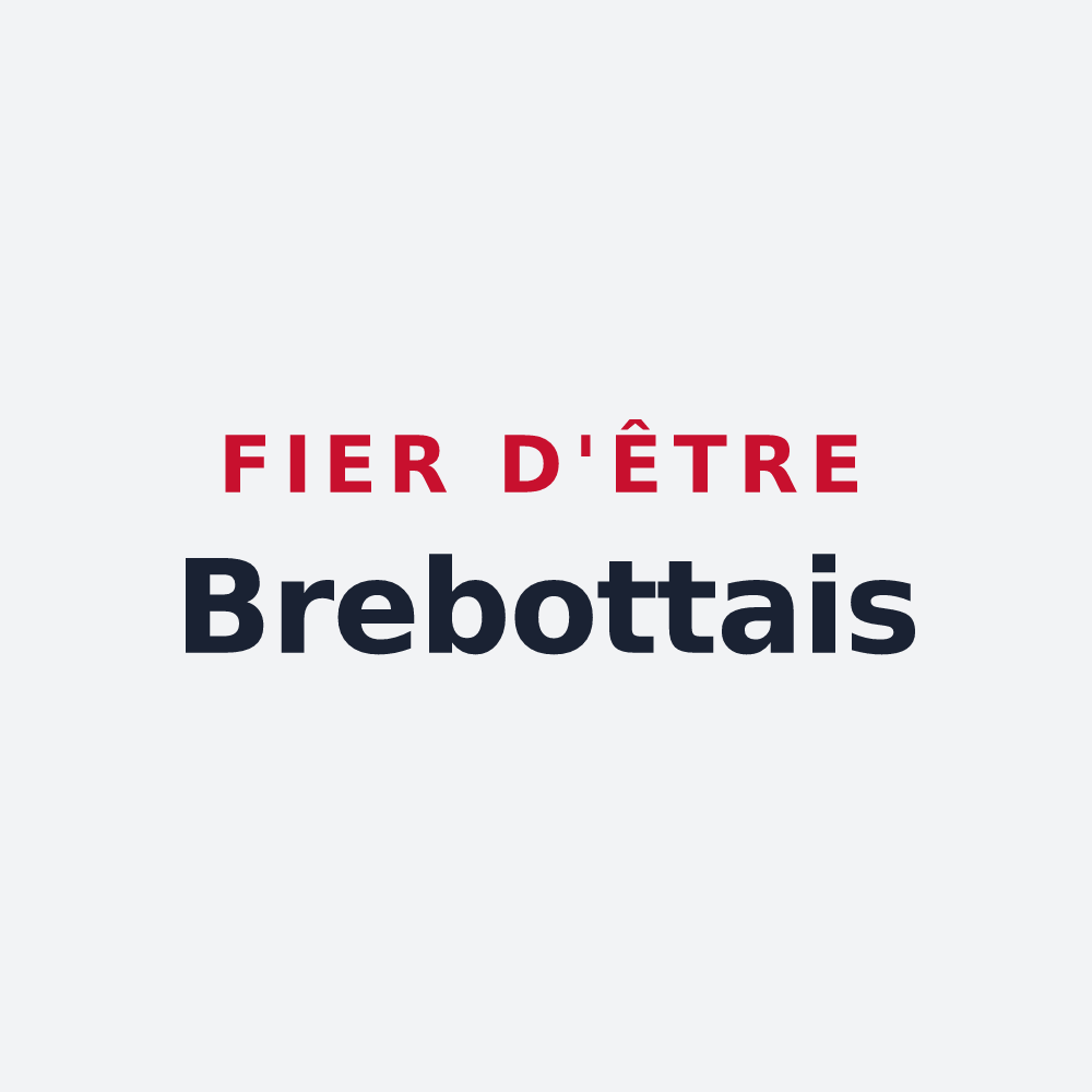 Poster « Fier d'être Brebottais » — design pour Brebotte