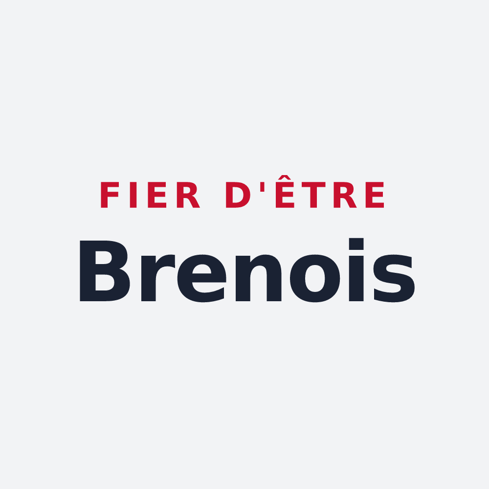 Poster « Fier d'être Brenois » — design pour Breny